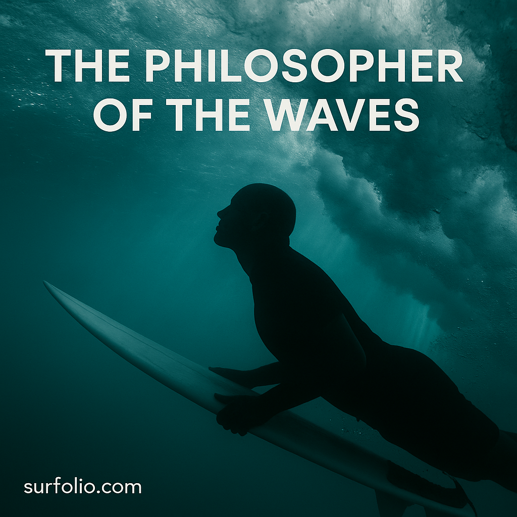 Kelly Slater surfing inside a barrel wave with focused calm at sunrise.